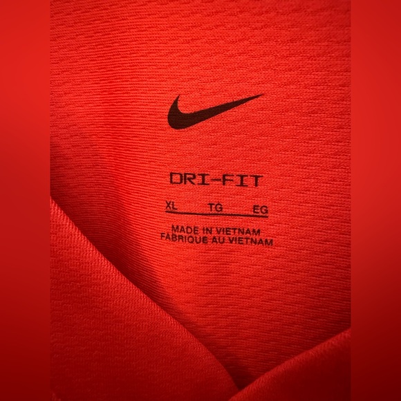 Nike Red Ohio State University OSU Buckeyes Baseball Jersey | XL - Picture 4 of 5